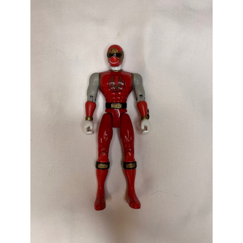 Vintage 2002 Bandai Power Rangers Ninja Storm Red Ranger‎ Action Figure